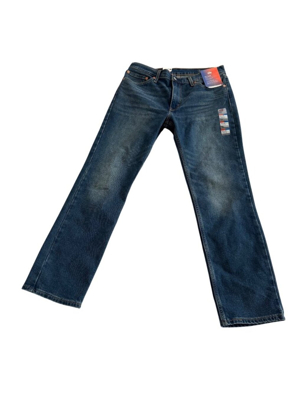 Levis 511 Mens Slim Fit Jeans 33x30 Medium Wash Blue Stretch Denim